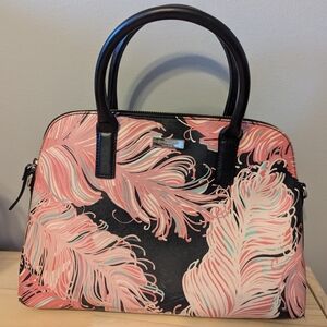 Kate Spade Pink Plume Crossbody Bag